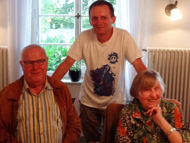 DSC07459.JPG - Hans, Łukasz und Hilde