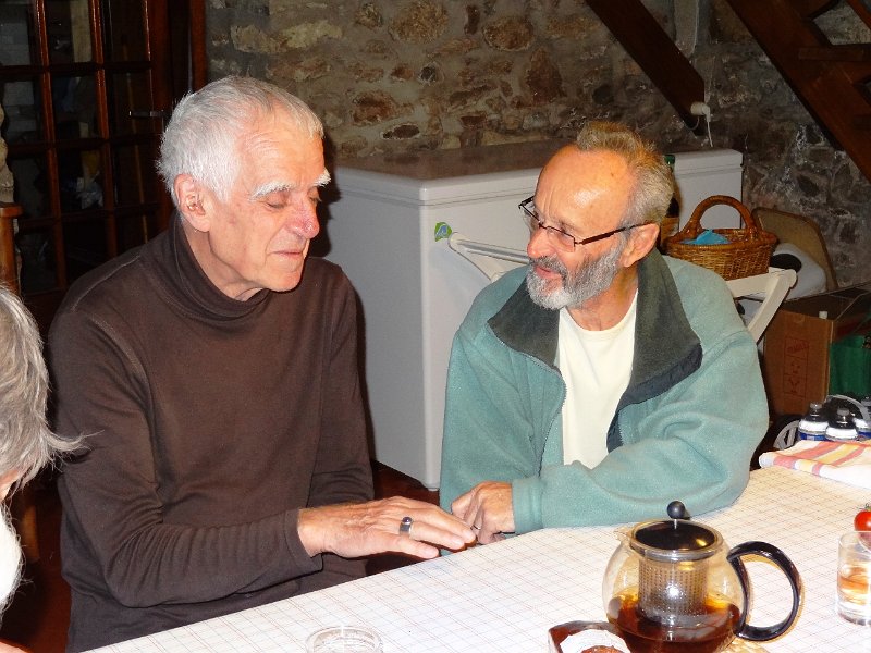 DSC07256.JPG - Jean und Bernard am letzten Abend