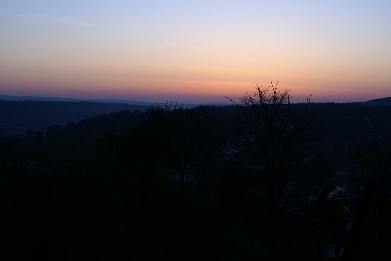 DSC02804.JPG - Sonnenaufgang vom Hotel Haus Hainstein