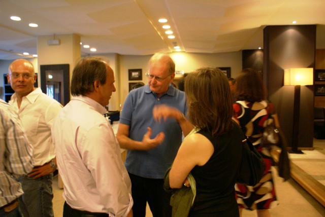 DSC03033.JPG - Eduardo Oliveira - Benedict Casademont - Thomas Eggers - Daniela (Frau von Benedict)