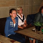 Petra, Carolin, Katrin, Helga, Hans. Hilde im Vordergrund