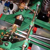 Motor des Raddampfers nach Pillnitz
